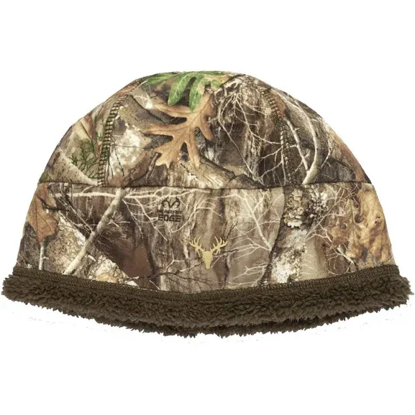 Hot Shot Men&#039;s Camo Twister Stormproof Beanie Realtree Edge - 1E-860C