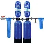 Rhino Whole House Water Filter System - Carbon & KDF Filtration- Reduces Sediment and Chlorine