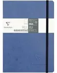 Clairefontaine 'Age Bag' Thread-Bound Notebook, A5, Dot, 192 Pages - Blue