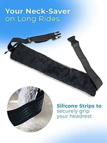 The – Travel Pillow Alternative That Stops Head Bobbing – Airplane Head Strap...