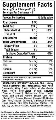 Hexapro™, High-Protein Lean Meal, French Vanilla, 2 lbs (907 g)