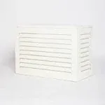 Airdeko Airdeko's Mini Split AC Cover for Outside Units Sturdy Aluminum, Optimal Performance & Protection of Mini Split System Outdoor Condenser Compatible