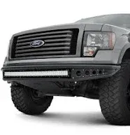 DV8 Offroad Baja Style Front Bumper (Black) - FBFF1-04