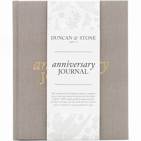 Anniversary Journal Ivory