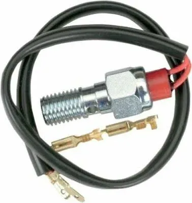 Goodridge Brake Light Banjo Bolt With Switch 3/8&#034;-24 Harley-Davidso<wbr/>n All