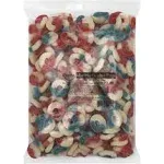 Freedom Red Cherry & Blue Raspberry Gummi Rings Bulk Bags