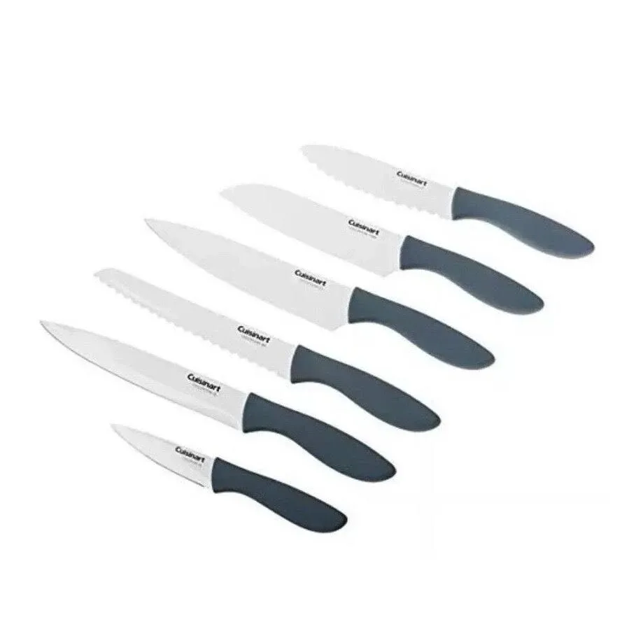 Cuisinart Ceramic Coated Knife Set with Blade Guards