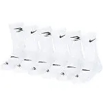 Nike 3BRAND by Russell Wilson Boys Crew Socks - 6 Pack - Size Medium