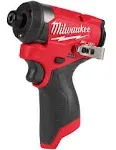 Milwaukee 3453-80 M12 Fuel 12V 1/4" Hex Impact Driver - Bare Tool - Recon