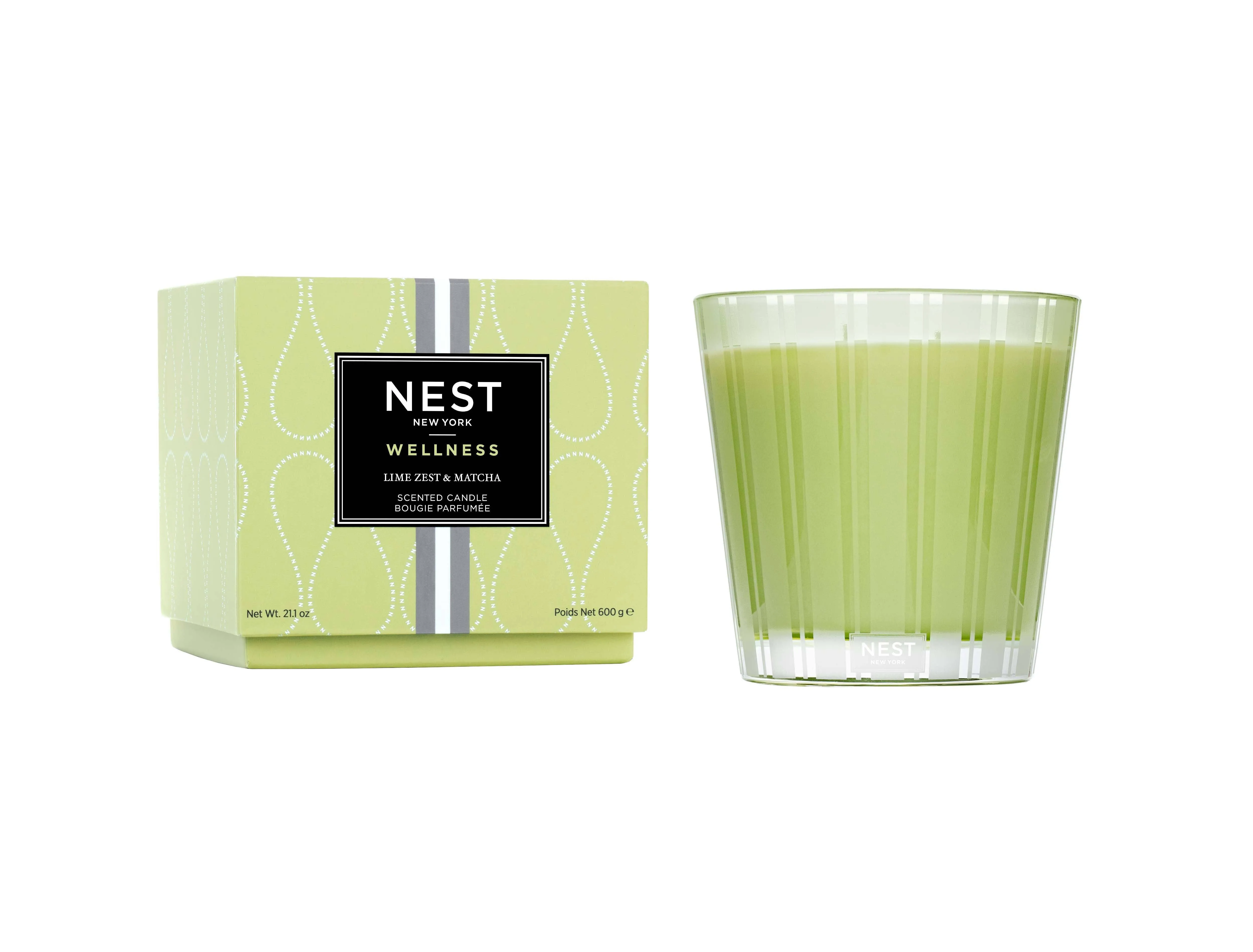 Nest New York Lime Zest & Matcha 3-Wick Candle