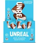 Unreal Coconut Bars, Dark Chocolate - 21.2 oz