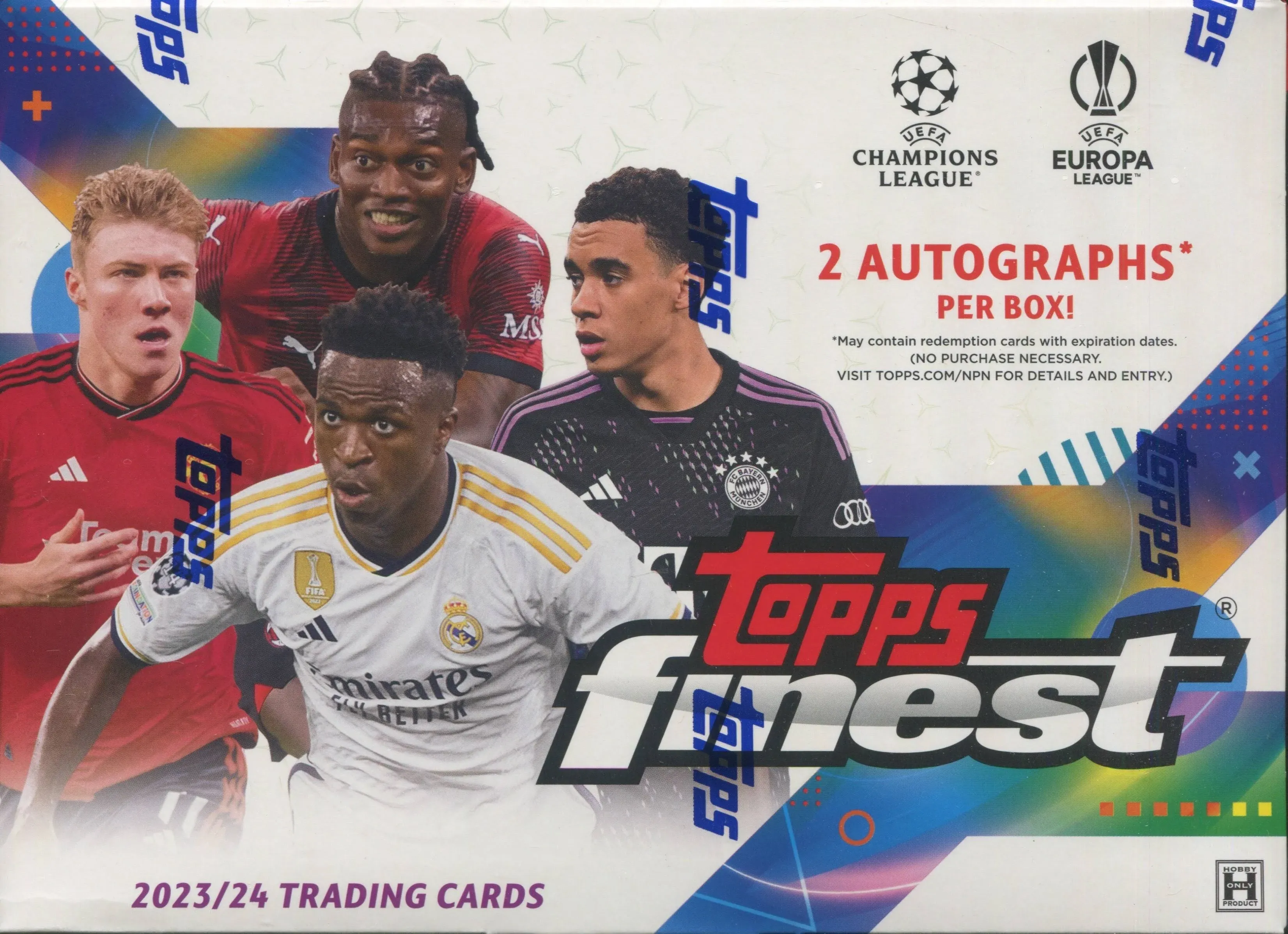 2023-24 Topps Finest Uefa Club Competitions Soccer Hobby Box