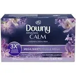 Infusions Calm Lavender & Vanilla Bean Mega Dryer Sheets, 80-Count