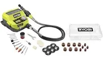 Ryobi PCL480B ONE+ 18V 35,000 RPM Rotary Tool Station - Black/Green