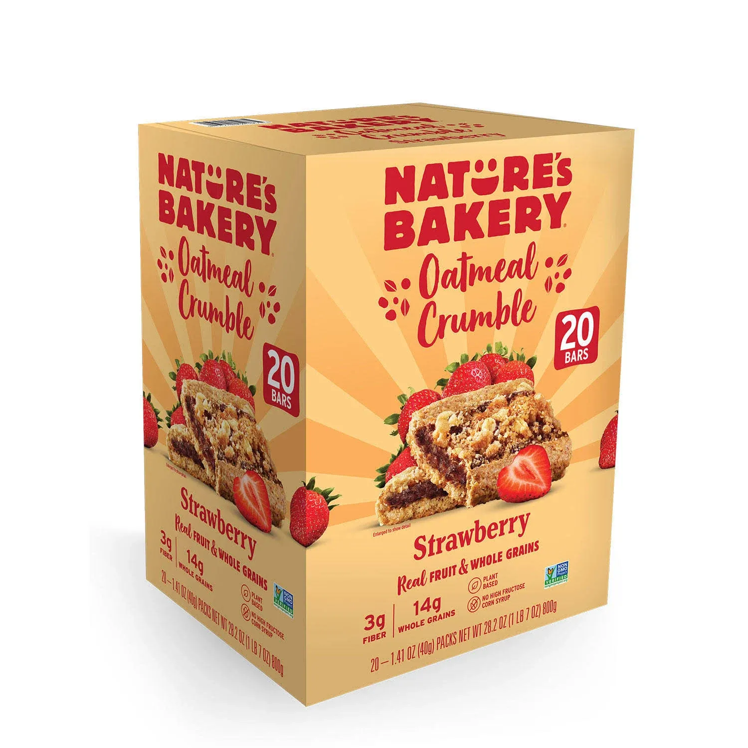 Nature's Bakery Oatmeal Crumble Strawberry