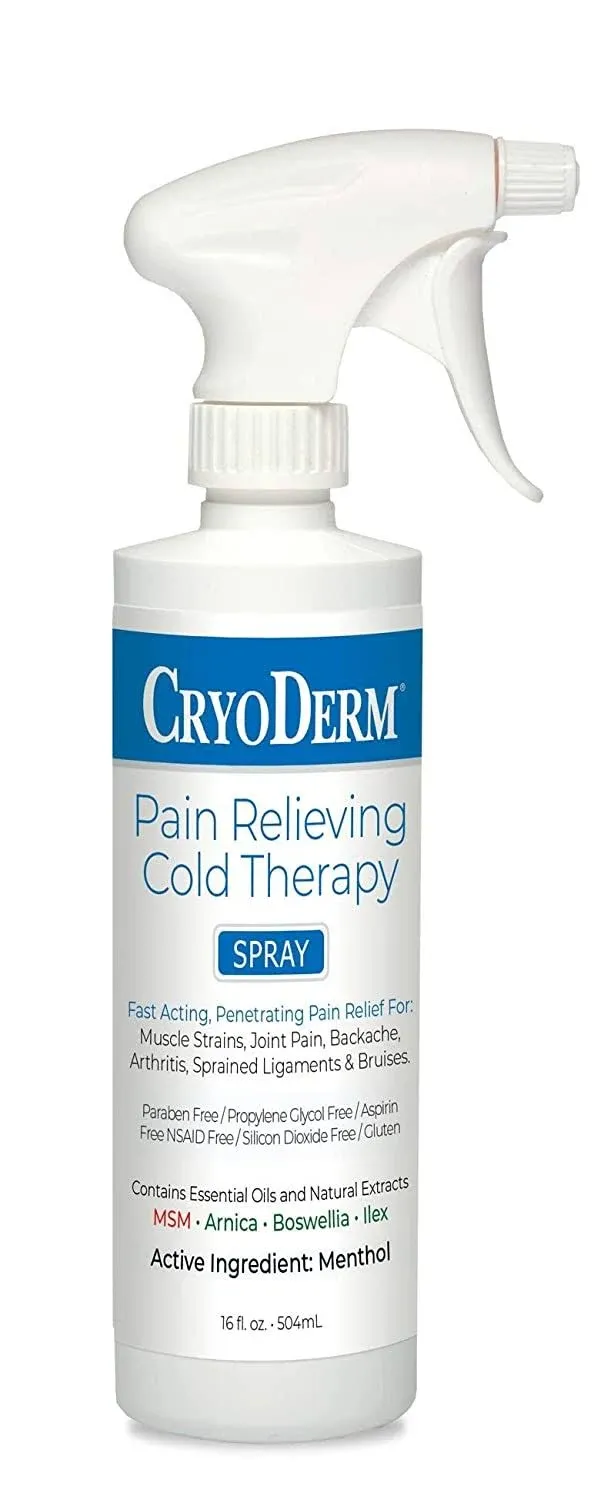 Cryoderm 16 oz Spray Bottle