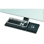 Fellowes Designer Suites Compact Keyboard Tray Black