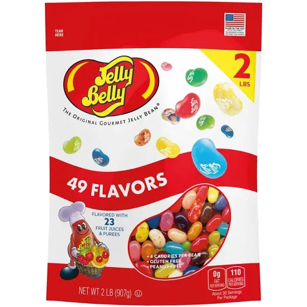 Jelly Belly Candy 49 Assorted Flavors