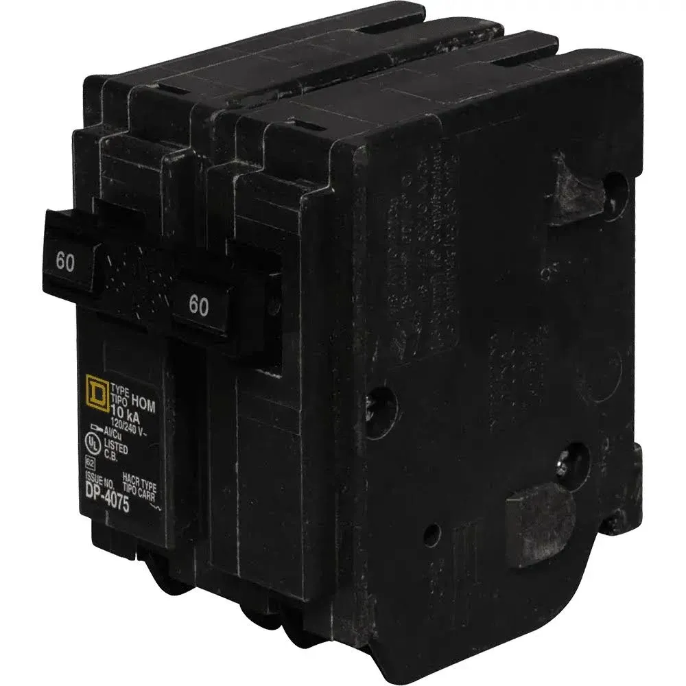 Square D HOM260 2 Pole Circuit Breaker