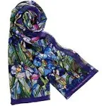 Met Museum Louis C. Tiffany Iris Silk Scarf