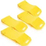 Zone Tech Tire Saver Ramps - 4 Pack