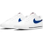 Nike Court Legacy GS White Game Royal - Size 7 Kids