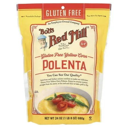 Bobs Red Mill Gluten Free Corn Grits, Polenta - 24 oz