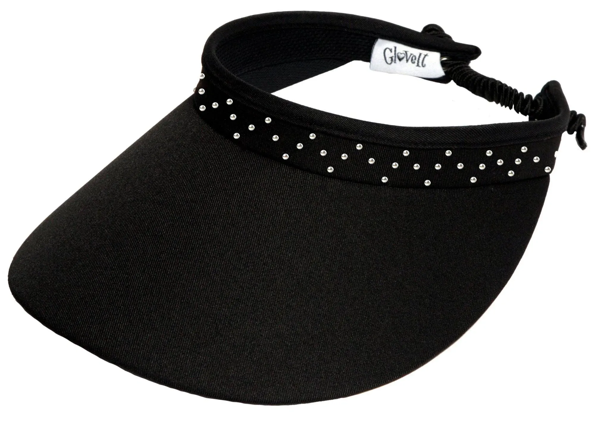 Glove It: Bling Coil Golf Visor - Black