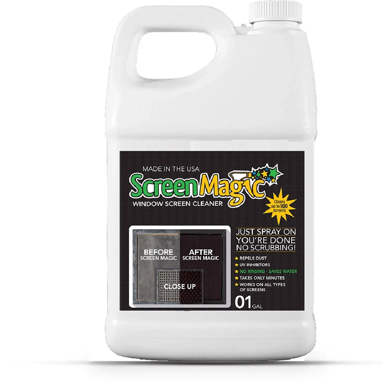 Screen Magic Window Screen Cleaner - 1 Gallon