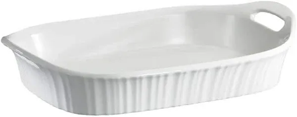 FRENCH WHITE-3qt/9x13 OPEN CASSEROL