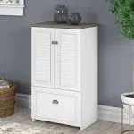 41.7-inch Cabinet with Drawer - 23.74&#034;L x 16.06&#034;W x 41.69&#034;H