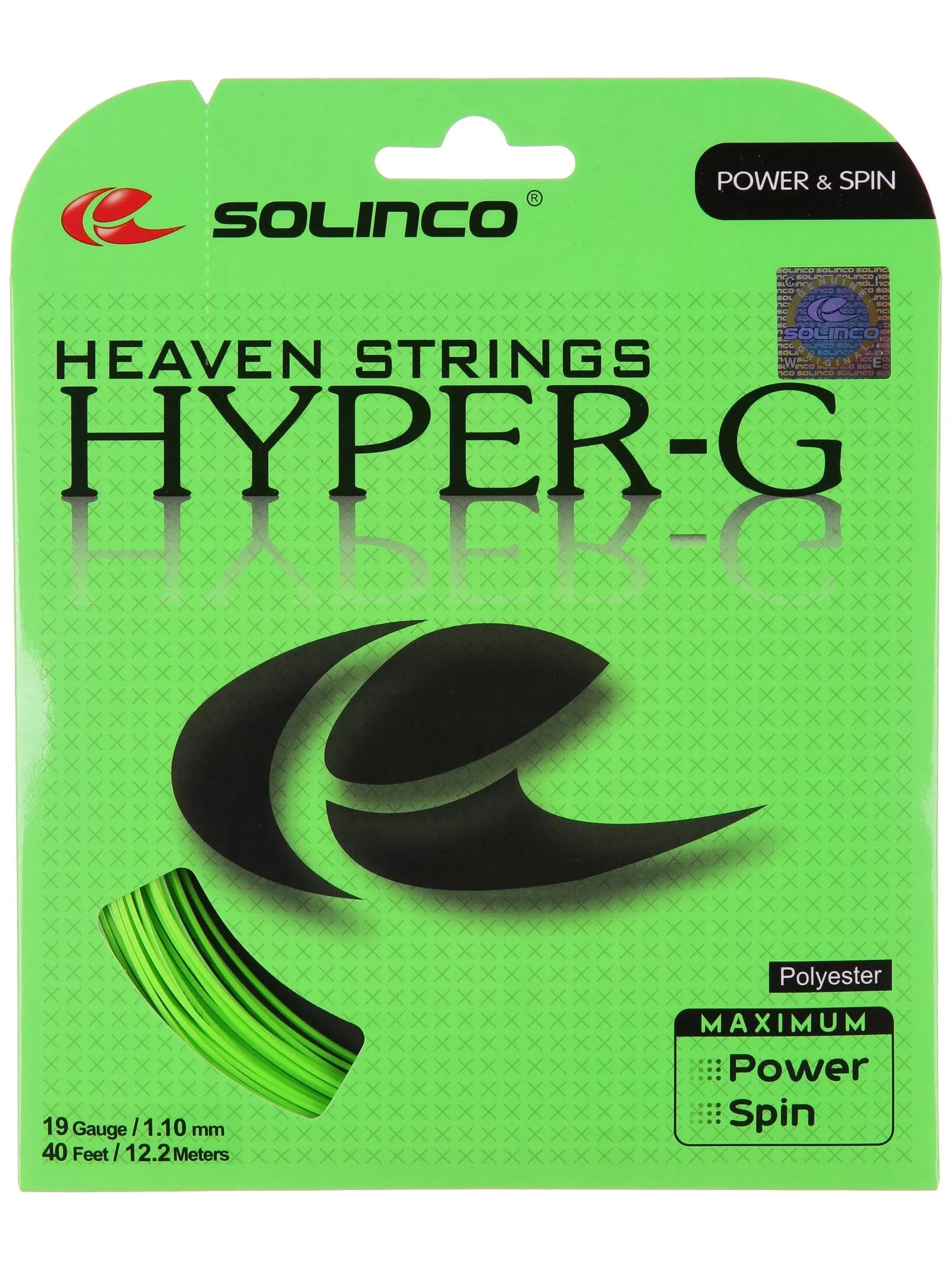 Solinco - Hyper-G Tennis String - 19g