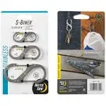 Nite Ize S-Biner Carabiner, Stainless, SlideLock - 4 carabiner