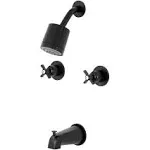  KBX8140ZX Millennium Tub and Shower Faucet, Matte Black 