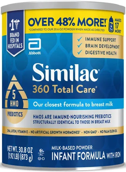 Similac 360 Total Care Infant Formula Powder