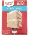 Duncan Hines Classic White Cake Mix (2 pack), 15.25oz