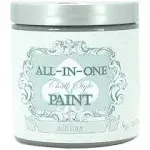 ALL-IN-ONE Paint, Abbey (Warm Gray), 8 Fl Oz Sample. Plus our top 30 color selector card. Durable cabinet and furniture paint. Built in primer and top coat, no sanding needed.