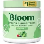 Bloom Nutrition Greens and Superfoods Powder for Digestive 30 Svg, Original