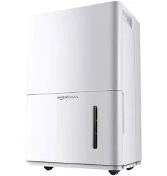 Amazon Basics Dehumidifier - For Areas Up to 2500 Square Feet, 35-Pint,  White .