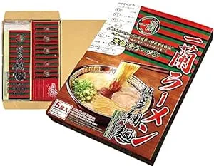 Japanese populer Ramen "ICHIRAN" instant noodles tonkotsu 5 meals(Japan Import) - PACK OF 3