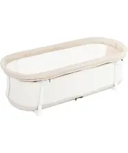 Snuggle Nest Bassinet, Portable Baby Bed, for Infants 0 – 5 Months, Driftwood Gr