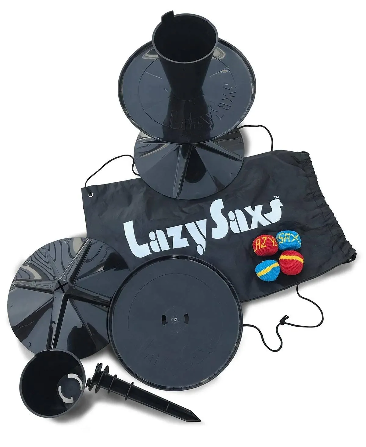 Lazy Saxs Sitting Bean Bag Toss Game (Beach, Lawn, Tailgate, Camping)