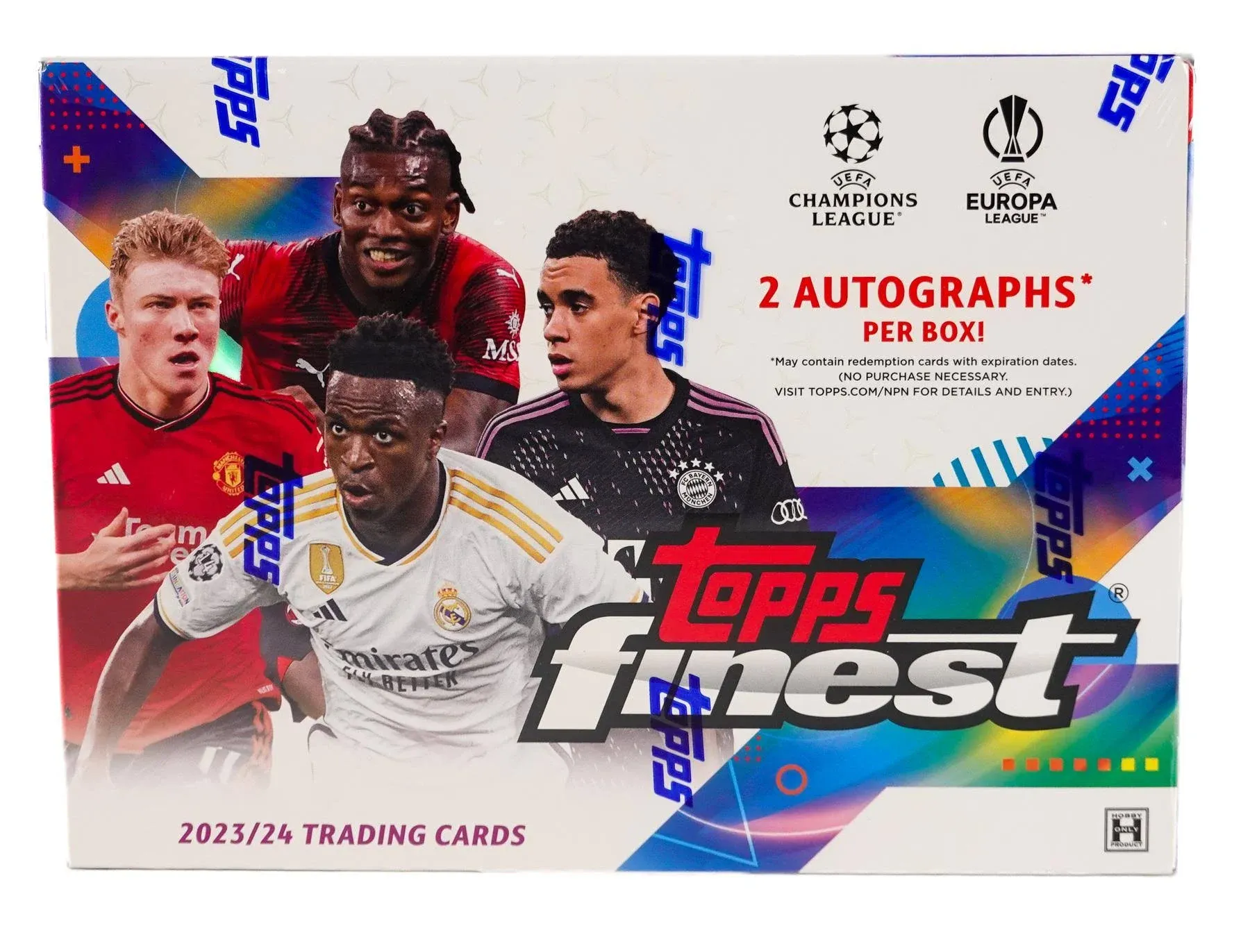 2023-24 Topps Finest Uefa Club Competitions Soccer Hobby Box