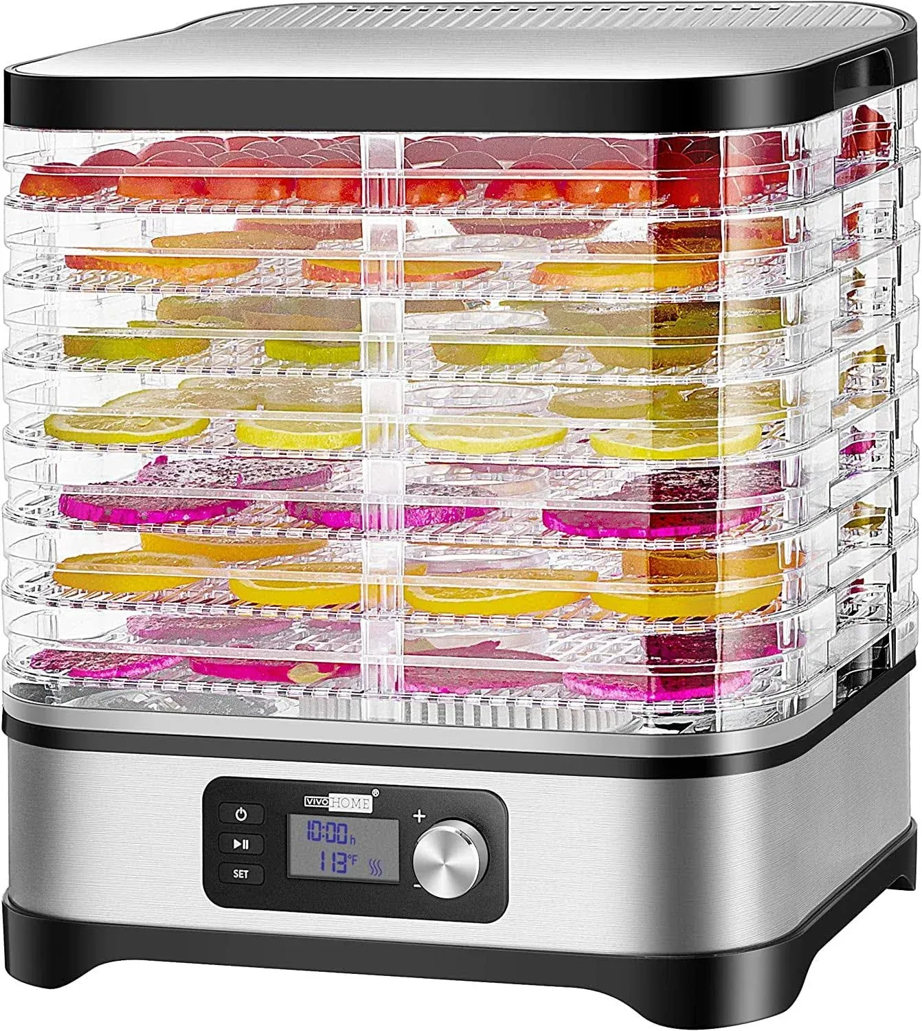 Food Dehydrator Machine 400W Electric Fruit Dryer