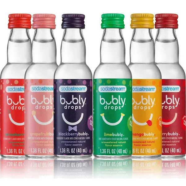 SodaStream Bubly Drops Original Variety 6-Pack