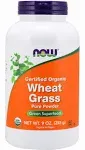 Now Foods - Wheat Grass Powder Organic - 9 oz.