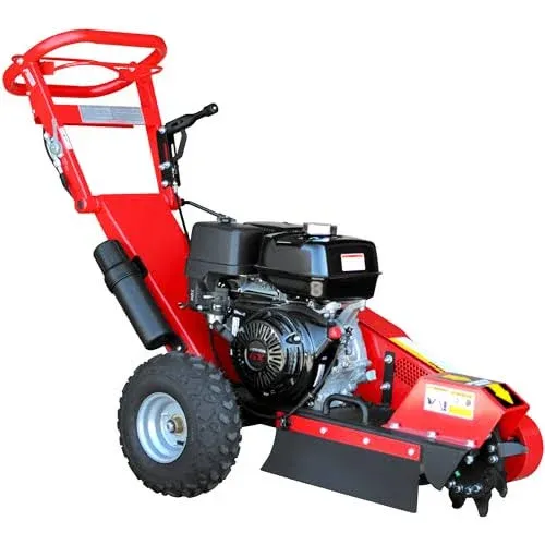 Tomahawk Power Stump Grinder with 12" Blades 13hp Honda GX390 Off-Road Tree Stump Removal