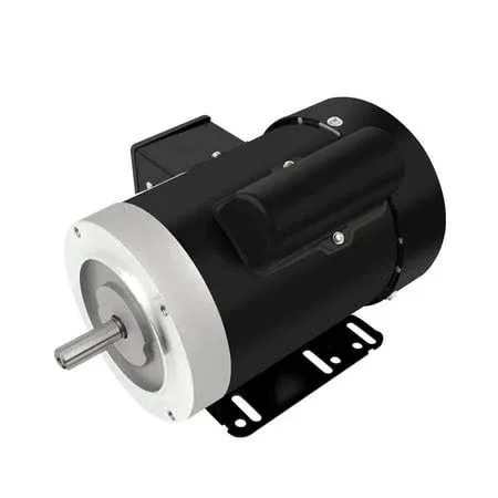 1 HP Electric Motor General Purpose Single Phase Motor 3450 RPM 115/230V 11.2/5.6A 56C Frame TEFC CW/CCW