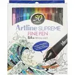 Artline Supreme Fine Pen 0.4mm 30 Colours