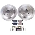 Power Stop KOE206 - Rear Z17 Autospecialty Brake Kit